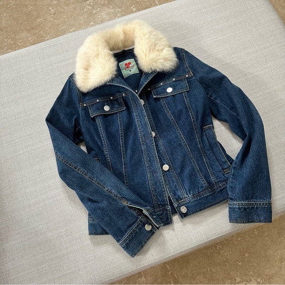 Courreges Jackets & Blazers - 🌟SOLD🌟 Courreges 21 Jean Jacket